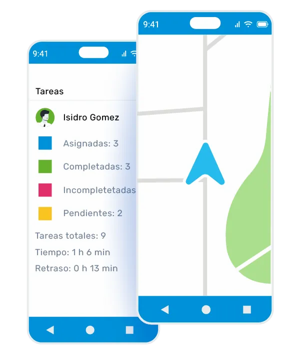 Aplicación X-GPS Monitor con ubicación en tiempo real y control de tareas del personal en campo