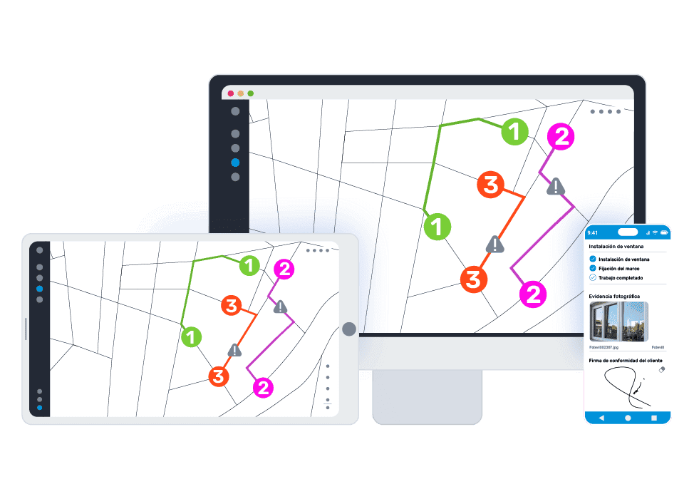 La herramienta móvil que conecta a tu equipo en campo con tu oficina en tiempo real