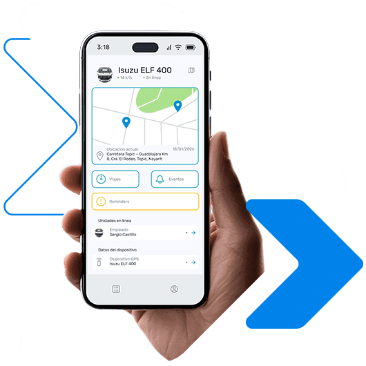X-GPS Mobile es una aplicación de vanguardia para la gestión de flotas y empleados en tiempo real