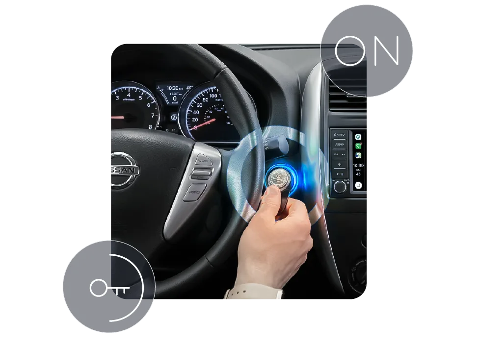 Control de uso de vehículos con IDButton